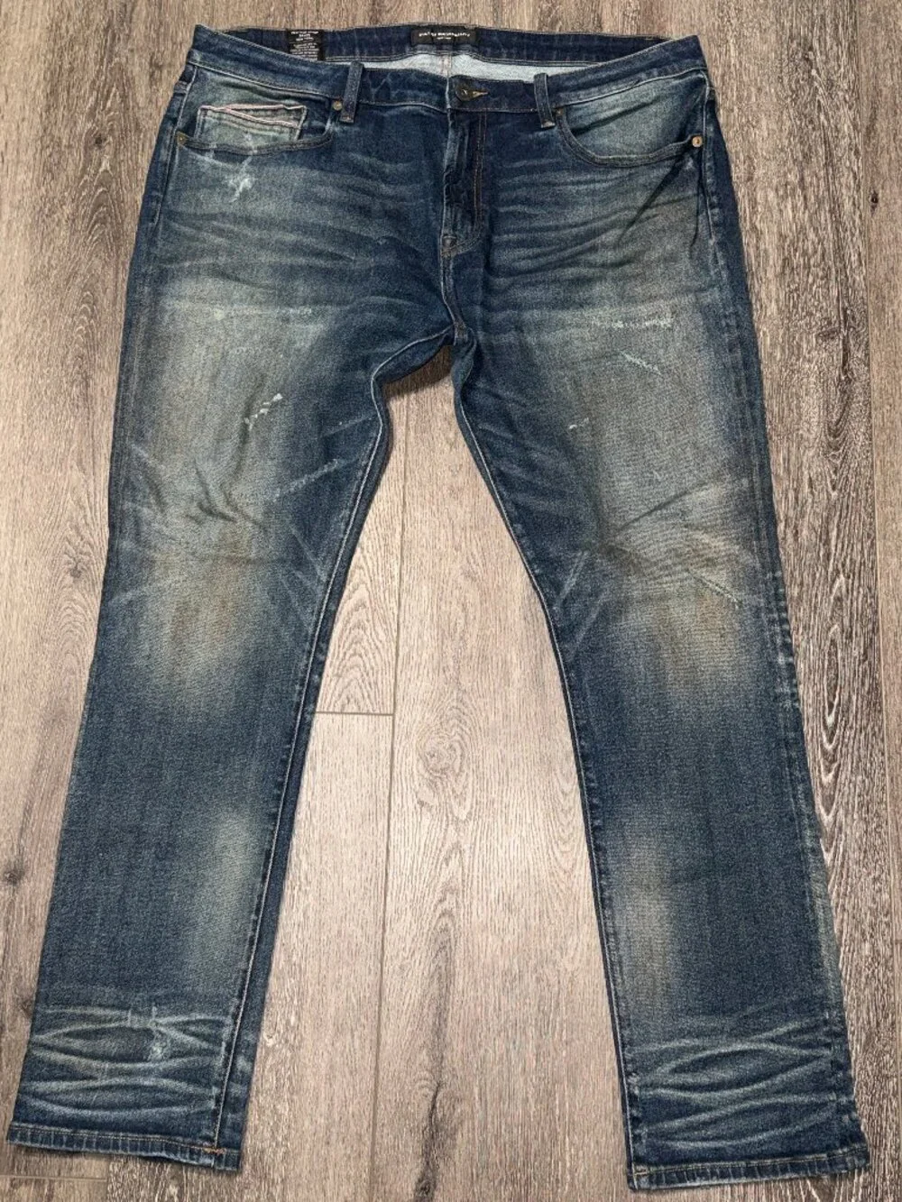 Cult of Individuality Rocker Slim Distressed Jeans Mens 40x33